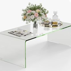 12mm Tempered Bent Glass Coffee Table