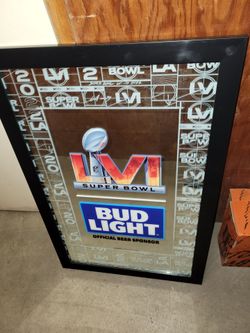 Bud Light Superbowl LVI Mirror