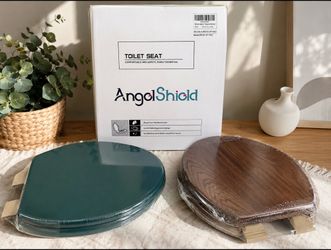 Upgrade your bathroom with this AngelShield Toilet Seat, brand new and factory sealed.