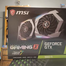 Msi 1660 Ti Gaming X