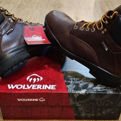 WOLVERINE Work Boots Size 11.5 For Men