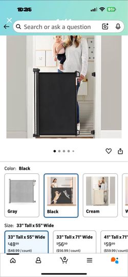 Retractable Baby/Pet Gate