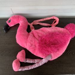 Flamingo Plush Weekender Bag