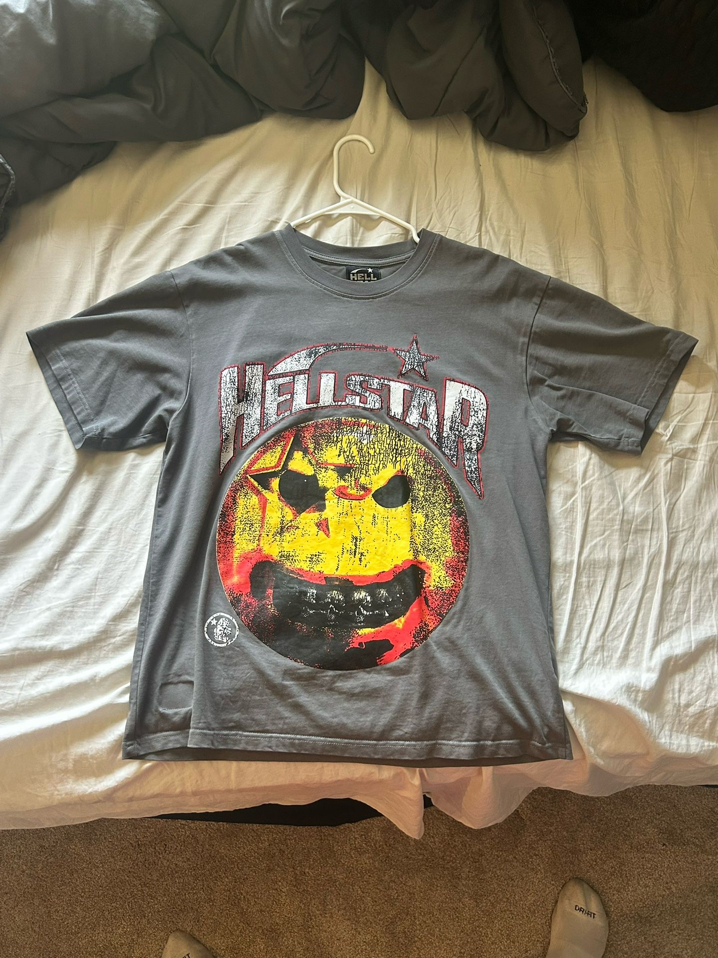 Grey Hellstar Shirt Size Medium