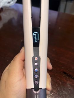Dyson Rose Gold Straightener blow dryer