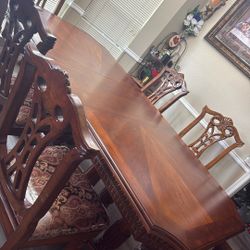 Dining Set, 6 Chairs