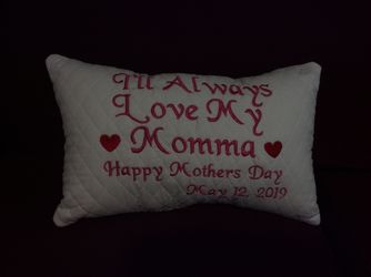 Mother’s Day Keepsake Pillow