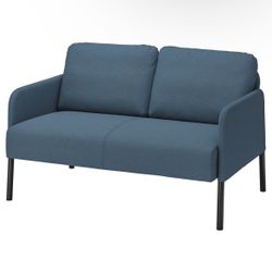 IKEA GLOSTAD Blue Loveseat
