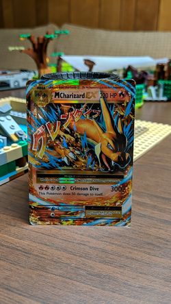 Pokemon card m charizard ex