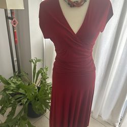 Metana Holiday red Dress