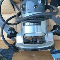 Vintage Rockwell 1 H. P Professional Router Model 4676