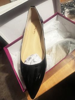 Women’s XYD Pointed Toe Patent Flats Size New Size 9