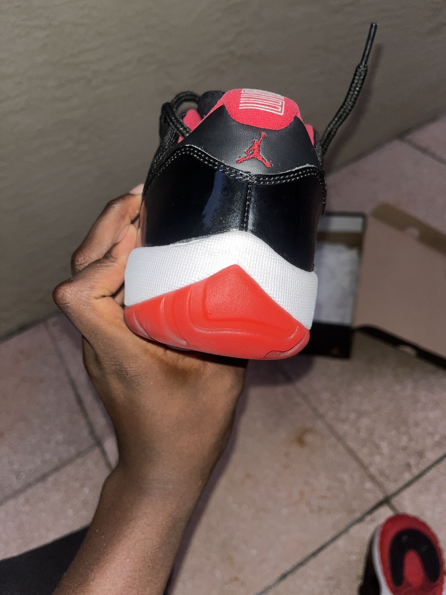 Jordan 11 Low “Bred” (Size 10.5 w/ Box) + Nike Dunk Low “Michigan” (Size 10)