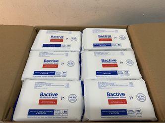 Bactive disinfectant Wipes (Bundle)  1,440 Count 