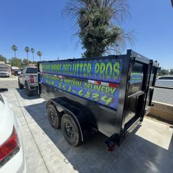 Dump Trailer For Junk ( Not For Sale 