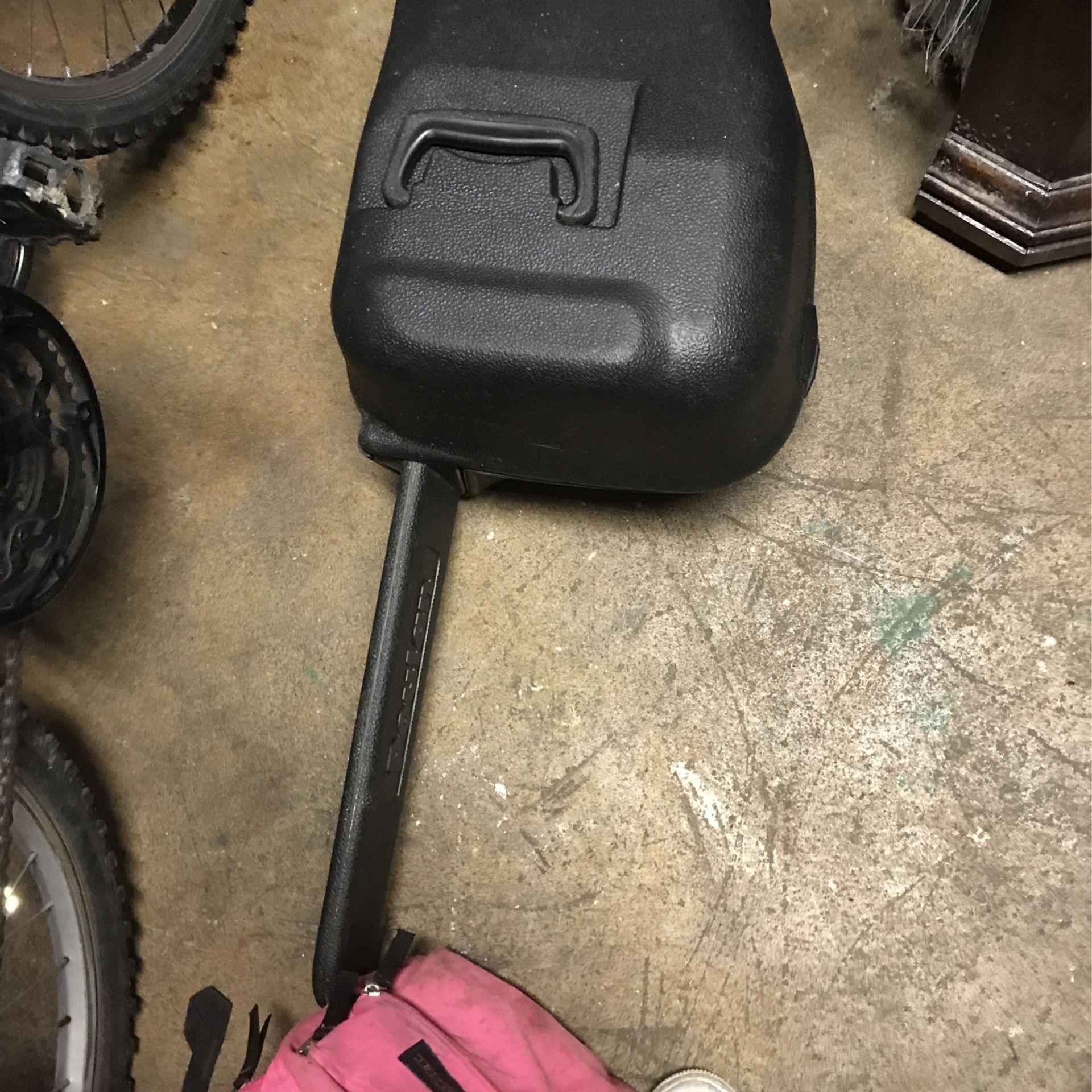 Chainsaw oil and gas make with Case extra cane all paperwork and tools to change it