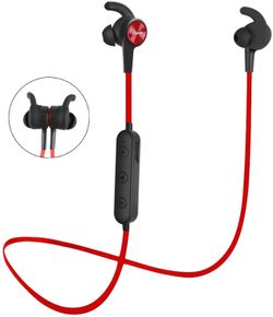 Bluetooth Headphones, Wireless 4.2 Magnetic Earbuds, Snug Fit for Sports with Built in Mic TT-BH07 (IPX6 Waterproof, aptX Stereo, 6 Hours Playtime, c