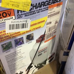 Chapin 4 Gal. Rechargeable 20-Volt Lithium-Ion Battery Powered Backpack Sprayer