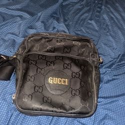 Unisex Gucci Monogram Messenger Bag