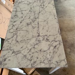marble high top table