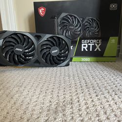 Msi RTX 3060 In Good Condition. 