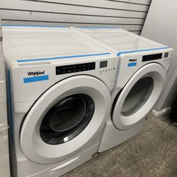 Whirlpool Front Load Washer Dryer Electric Set Energy Star
