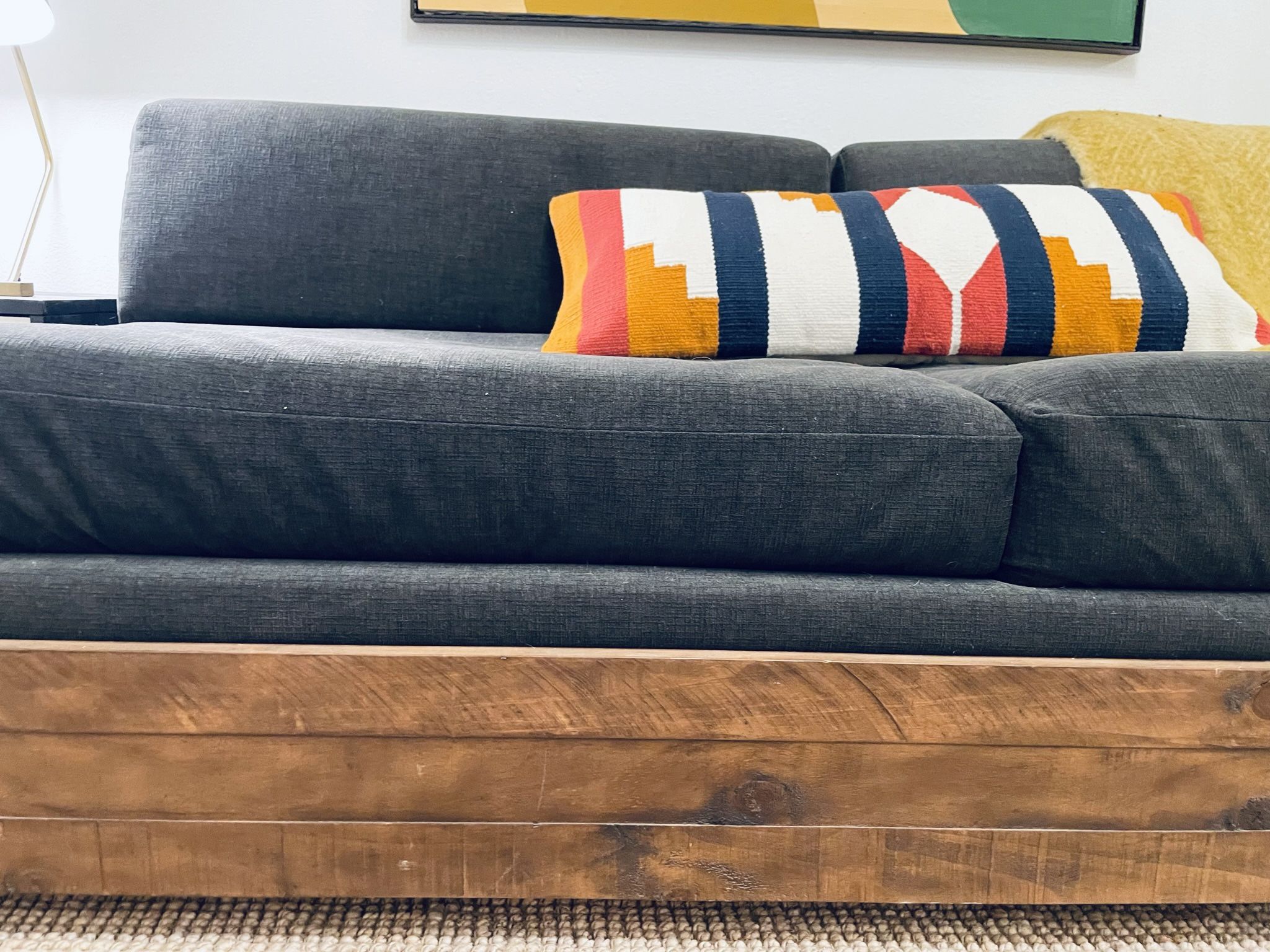 West elm 2024 trundle sofa