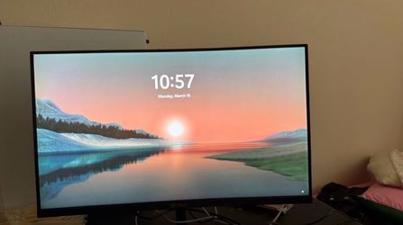 Curved 180 hz monitor