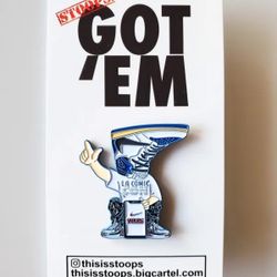 SNKRhead Travis Scott x Fragment x Jordan 1 Enamel Pin