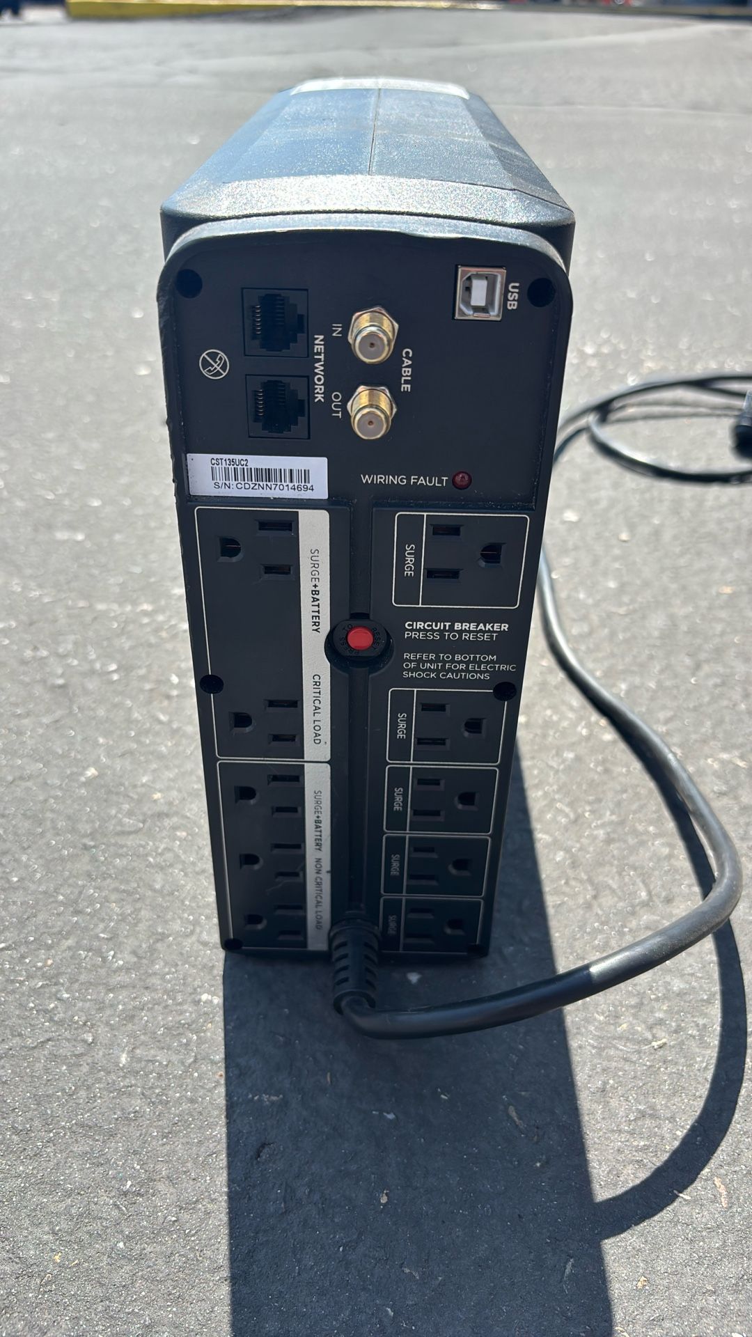 CyberPower 1350 VA Battery Backup And Surge Protector