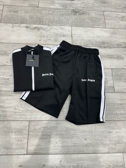 palm angels set black