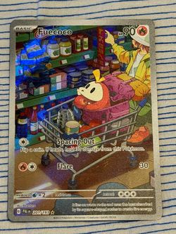Fuecoco 201/193 Illustration Rare Pokémon Card
