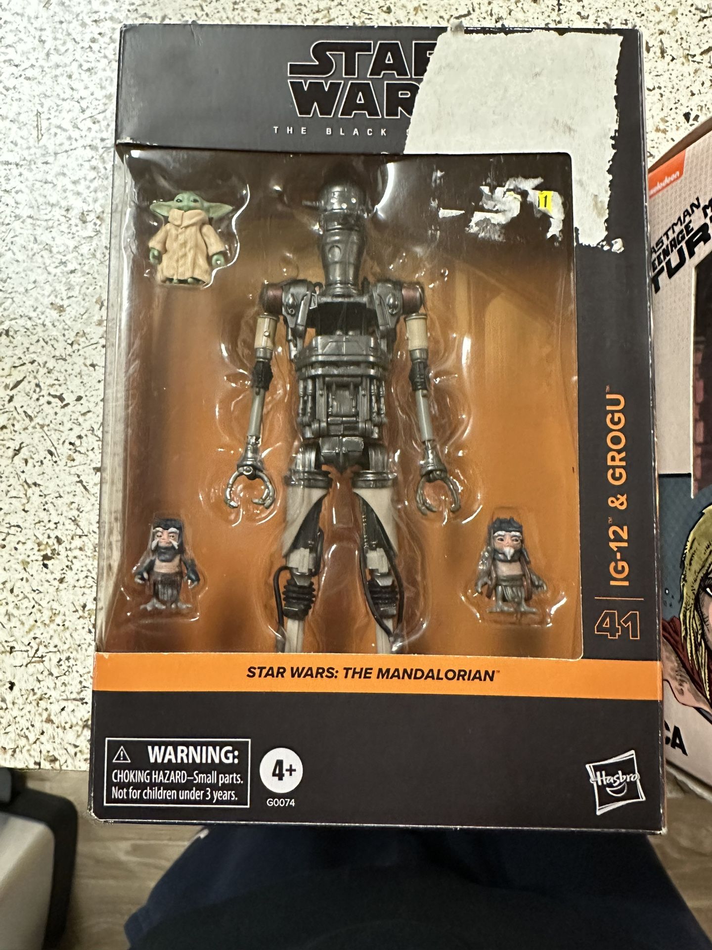 Star Wars Mandalorian Black Series IG-12 & Grogu Droid Action Figure Set