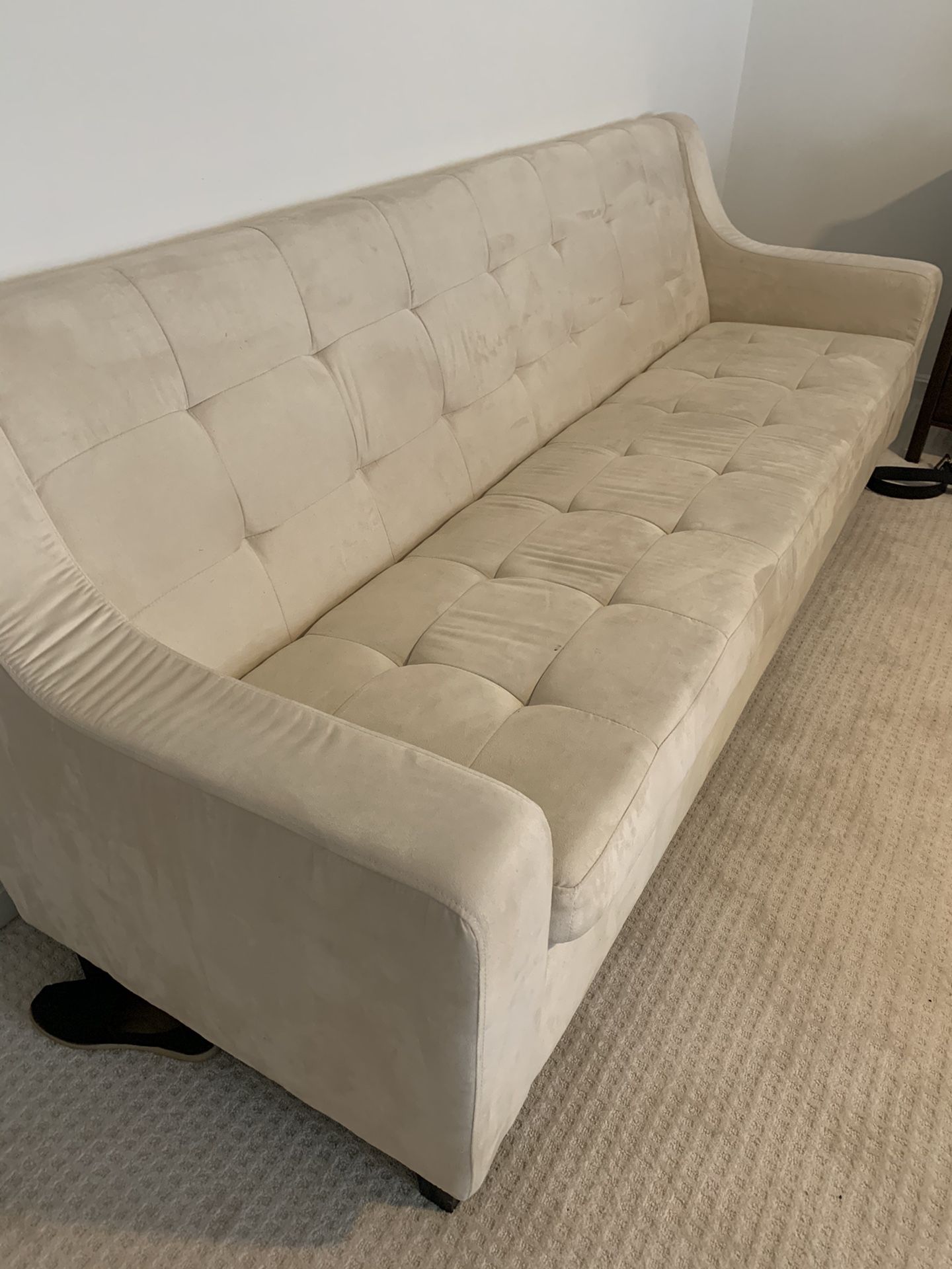Ivory couch, great condition