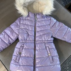Girls winter puffer jacket