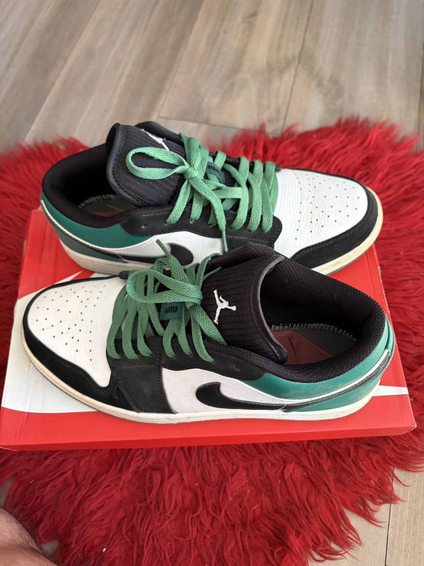 Green Nike Dunks