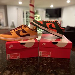 Nike Dunk Low Miami and Arizona State Sz 12.5