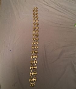 10k gold chain 30" 31 grams 12mm thick