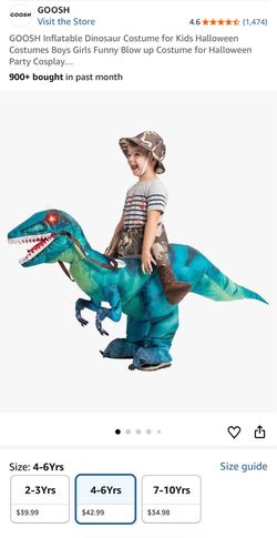 Kids inflatable costume