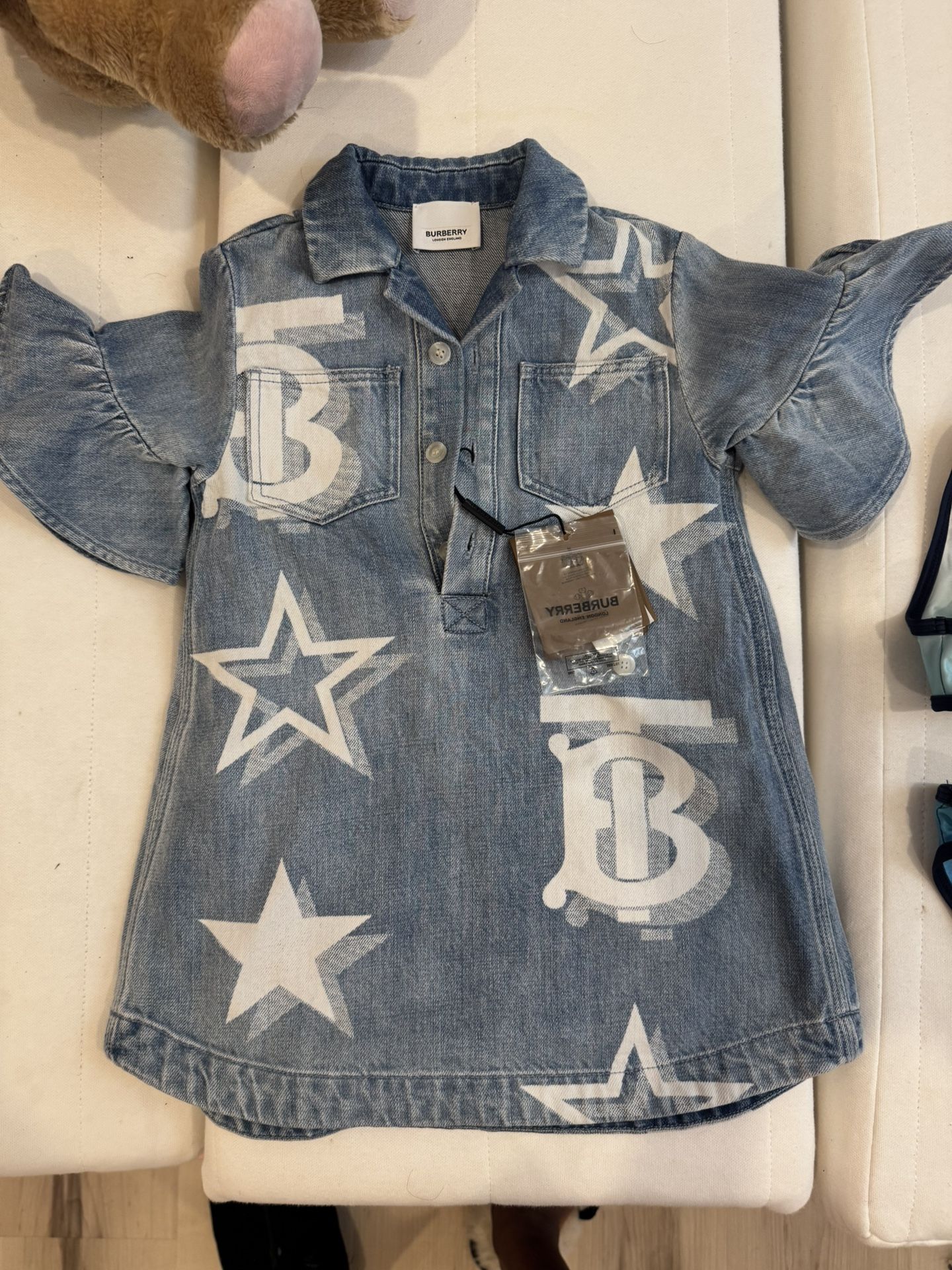 Girls Burberry Dress 