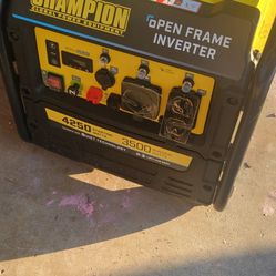 Generator -Like New ,causes Its Almost New 