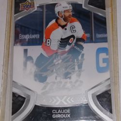 2020 - 2021 Upper Deck MVP Autograph Claude Giroux