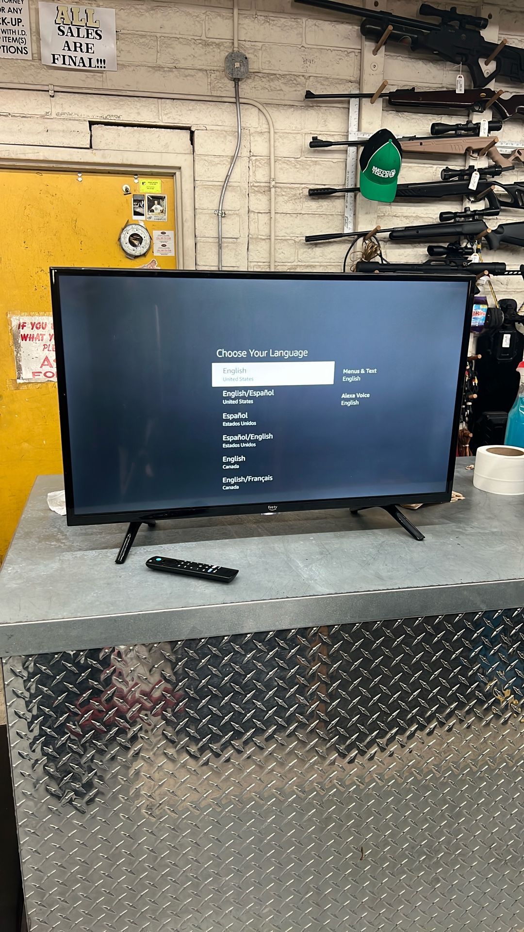 Amazon Fire 32” HD Smart TV