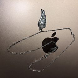 Silver Halfheart Necklace