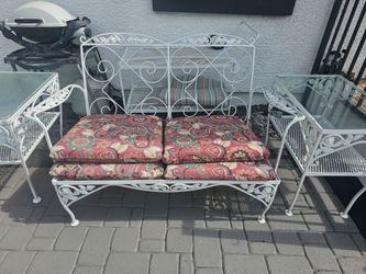 Wrought iron furniture