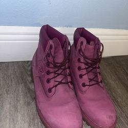 Pink Timberlands