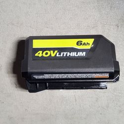 Ryobi 40v 6ah Battery 