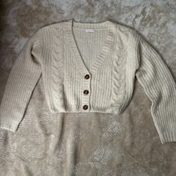 Cream Cardigan 