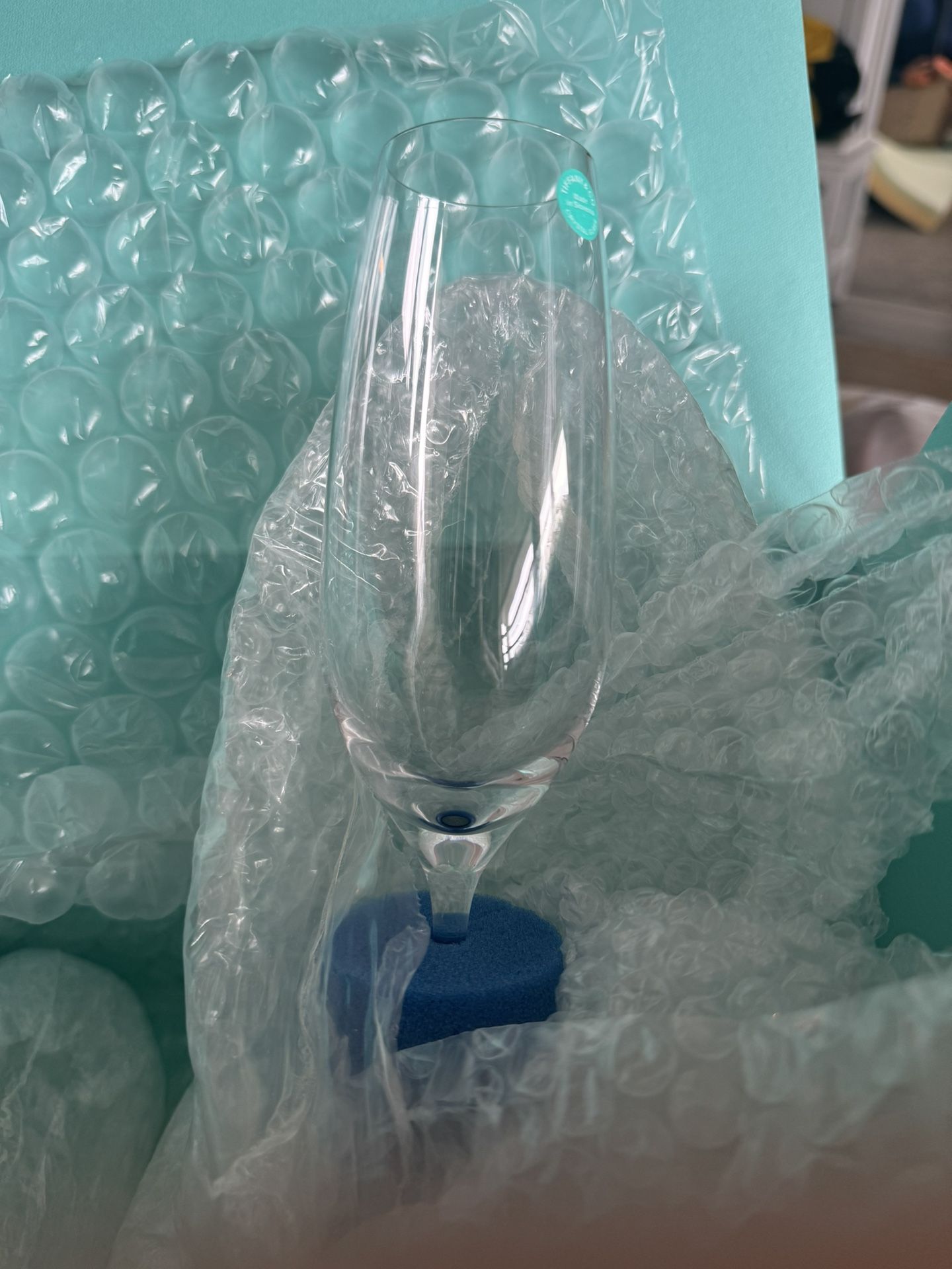 Tiffany & Co. Champagne Flutes (4)
