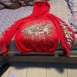 Red Hellstar Hoodie 